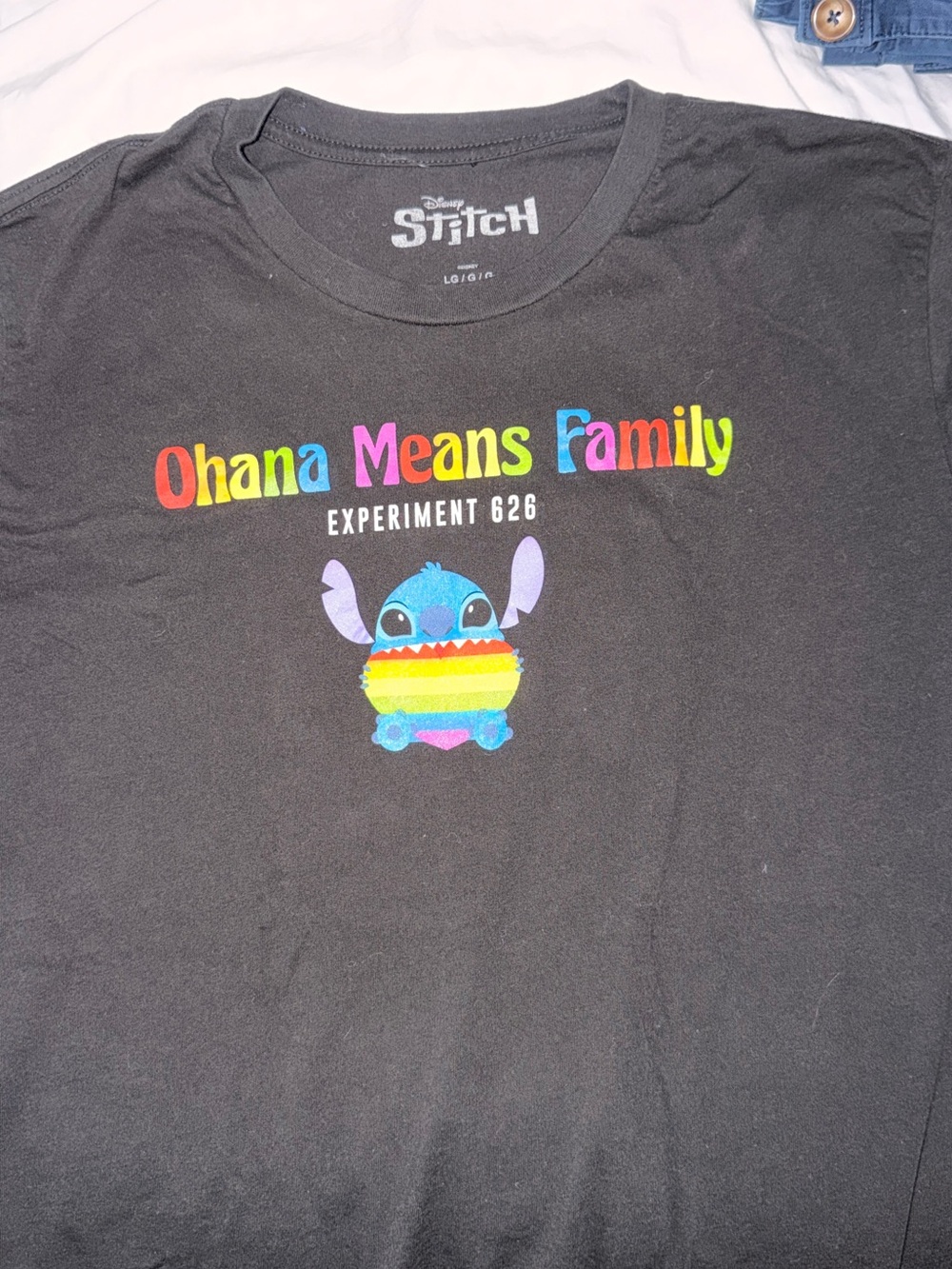 Disney pride Tshirt stitch